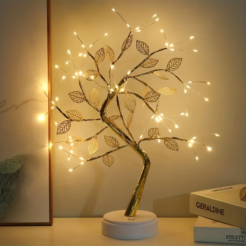 Luminária Árvore Bonsai com 72 Luzes